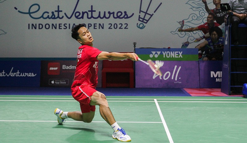 Anthony Ginting Lolos ke Babak 16 Besar Indonesia Open 2022 - Bagian 1