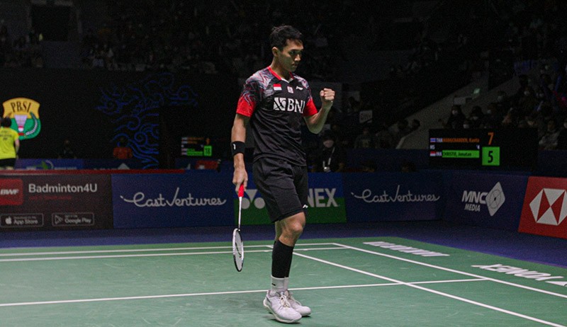 Jonatan Christie Lolos ke Babak 16 Besar Indonesia Open 2022 - Bagian 3