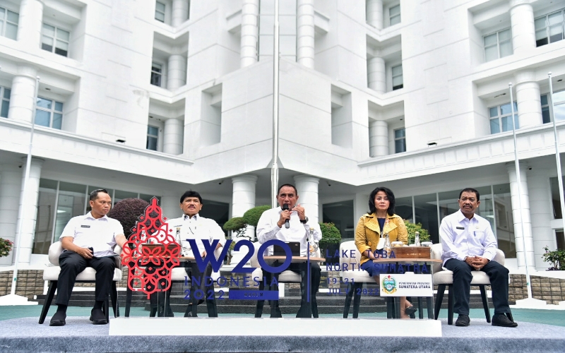Gubernur Sumut Edy Rahmayadi Minta Semua Pihak Berkontribusi Sukseskan W20