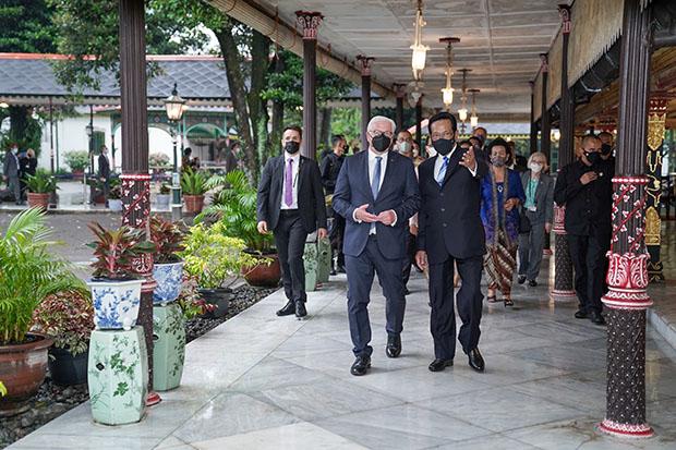 Presiden Jerman ke Keraton Jogja, Ini yang Dibahas dengan Sultan