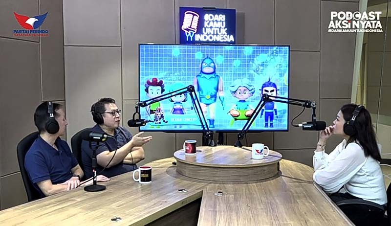 Podcast Partai Perindo: Mengenal Profesi dan Produksi di Balik Layar Industri Animasi - Bagian 1