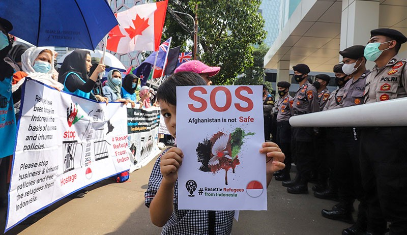 Pencari Suaka Asal Afganistan Peringati Hari Pengungsi Sedunia - Bagian 2