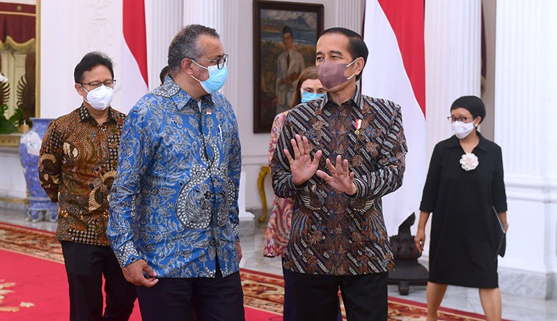Presiden Jokowi Bertemu Direktur Jenderal WHO - Bagian 1