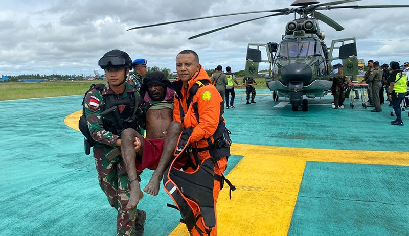 7 Korban Kecelakaan Pesawat Susi Air Dibawa ke Timika - Bagian 1