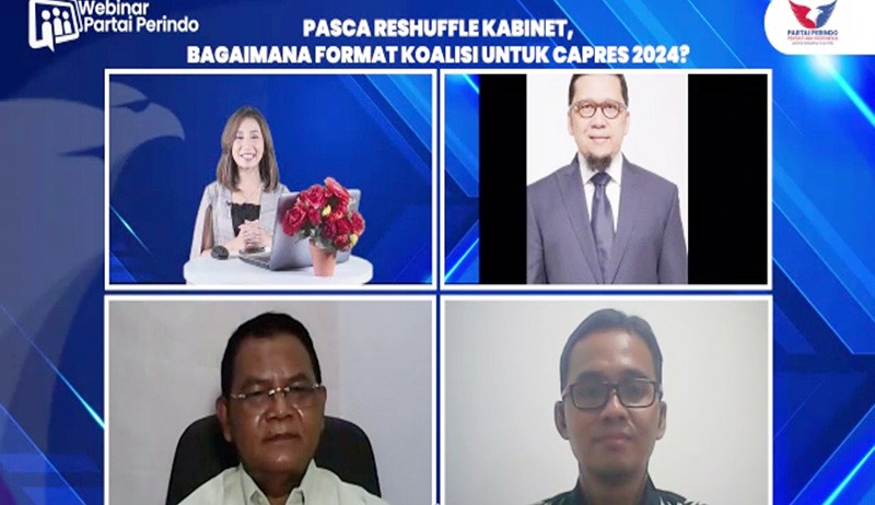 Webinar Partai Perindo: Pasca Reshuffle Kabinet, Bagaimana Format Koalisi untuk Capres 2024? - Bagian 1