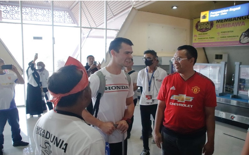 Para Pembalap MXGP Samota Mulai Tiba di Sumbawa