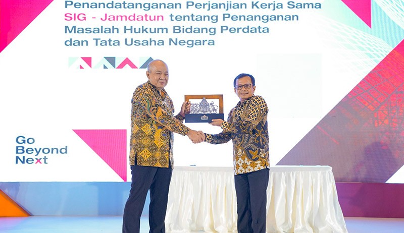 Tingkatkan Efektivitas Penanganan dan Penyelesaian Masalah Hukum, SIG Kerja Sama dengan Jamdatun - Bagian 1
