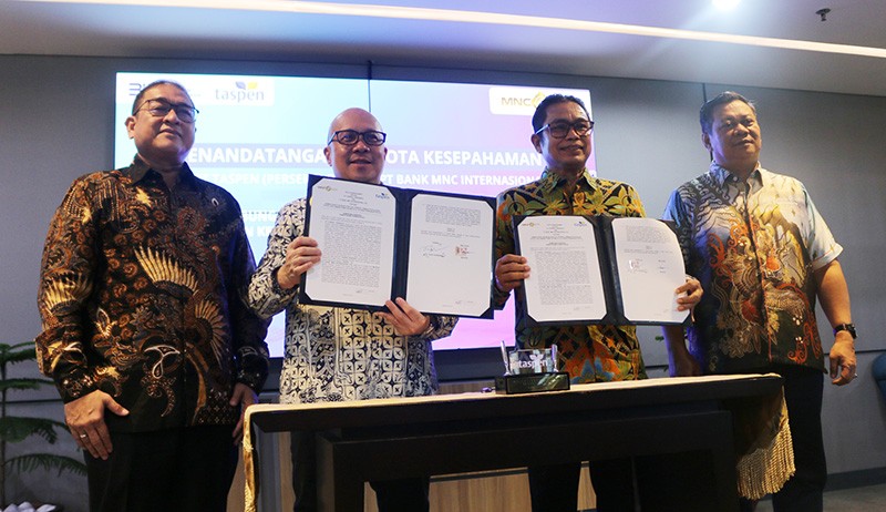 Taspen Gandeng MNC Bank Sediakan Layanan Perbankan Digital - Bagian 1