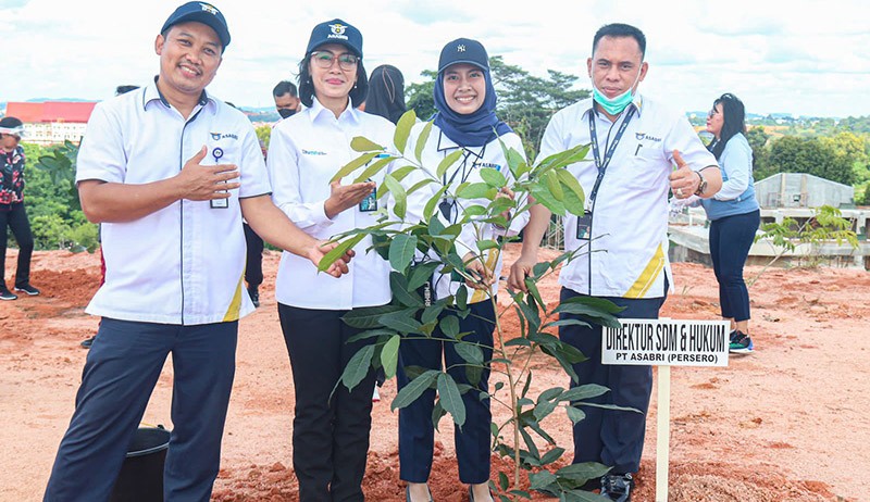 Peringati HUT ke-76 Bhayangkara, ASABRI Laksanakan Program Pelestarian Alam - Bagian 1