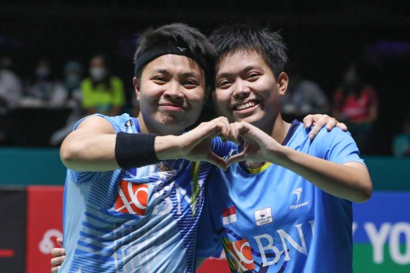  Ganda Putri Indonesia Apriyani/Fadia Juara Malaysia Open - Bagian 1