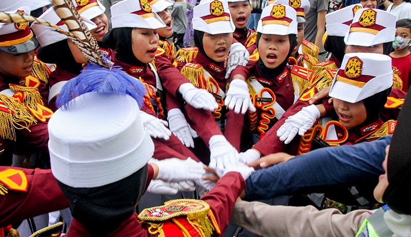 Aksi Polisi Cilik Kampanye Keselamatan Berkendara - Bagian 2