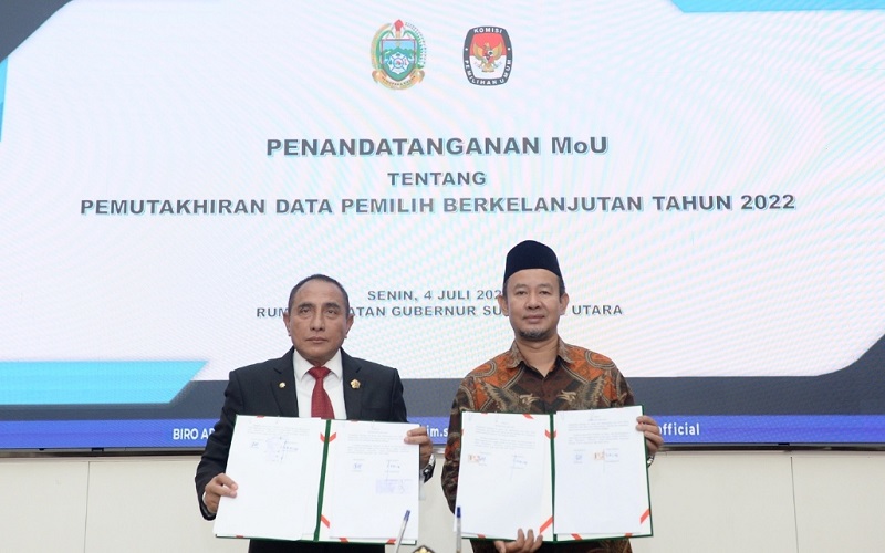 Jelang Pemilu 2024, KPU Butuh Akses Data Kependudukan dari Pemprov Sumut