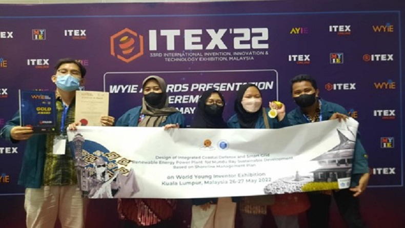 Mahasiswa ITB Desain Pembangkit Listrik Terbarukan Raih Medali Emas di WYIE 2022 