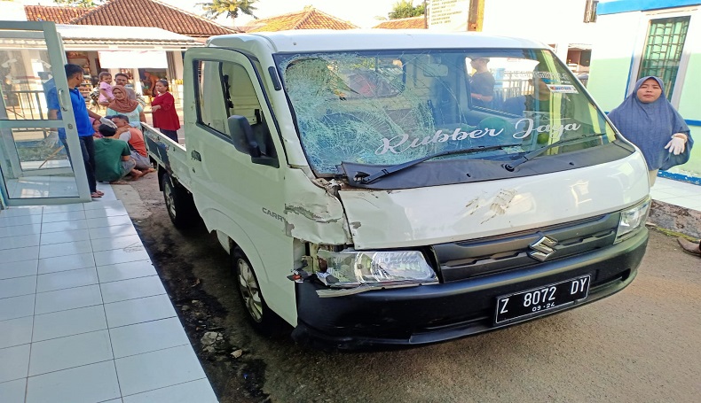Lansia Pesepada Tewas Ditabrak Pikap di Tegalbuleud Sukabumi, Korban Luka di Kepala