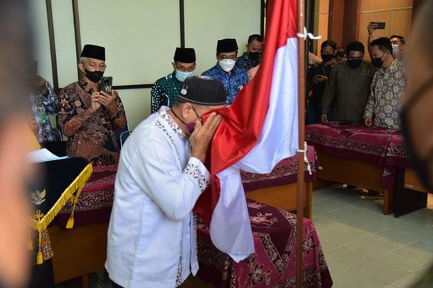 19 Anggota Khilafatul Muslimin di Sleman Ikrar Setia ke NKRI 