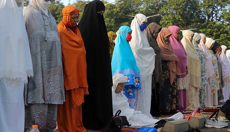 Salat Idul Adha, Ribuan Jemaah Muhammadiyah Padati JIEP Pulomas - Bagian 3