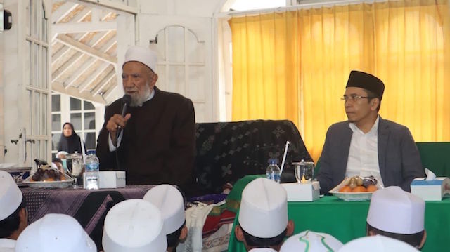 TGB Jelaskan Guru Syeikh Syahawi, Satu Jalur dengan Pendiri NU dan NWDI 