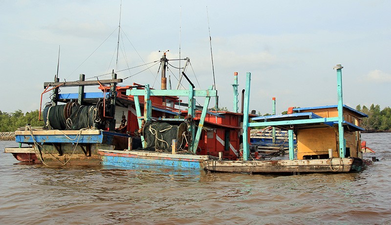 3 Kapal Pencuri Ikan Berbendera Malaysia Ditenggelamkan - Bagian 2