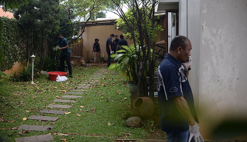 Suasana Pra Rekonstruksi Polisi Tembak Polisi di Kediaman Irjen Ferdy Sambo - Bagian 1