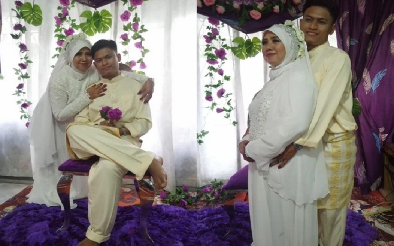 Viral Kisah Cinta Ibu Kost Nikahi Berondong, Netizen: Cinta Gak Pandang Usia
