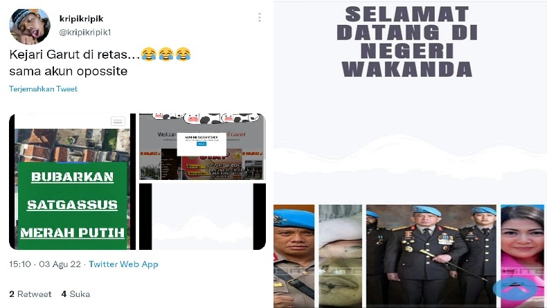 Website Kejari Garut Hilang Diretas, Sempat Mengulas Kasus Brigadir Yosua