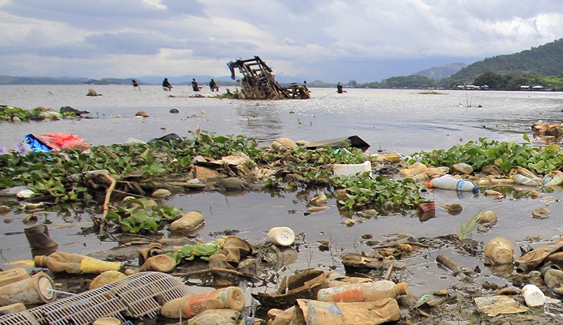 Penampakan Danau Sentani Mengalami Pendangkalan - Bagian 1