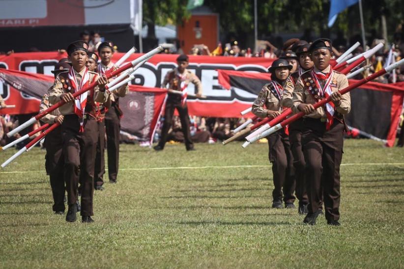 Jambore Nasional Gerakan Pramuka Resmi Dibuka - Bagian 3