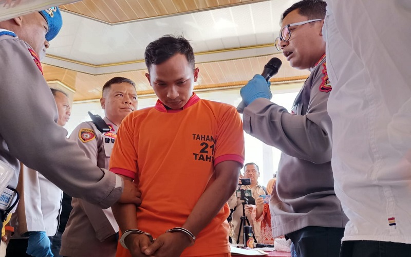Ini Tampang Briptu MKS, Oknum Polisi yang Bobol ATM Depan Pengadilan Agama Lubuklinggau 