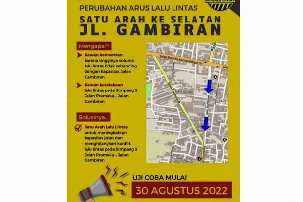  Jalan Gambiran Jogja Akan Dibuat Searah Lho, Ini Penyebabnya