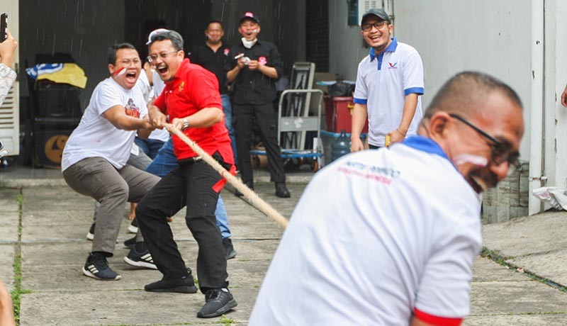 Keseruan Lomba 17 Agustus di Kantor DPP Partai Perindo  - Bagian 1