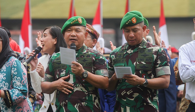 KSAD Jenderal Dudung Luncurkan Lagu Satria Indonesia - Bagian 1