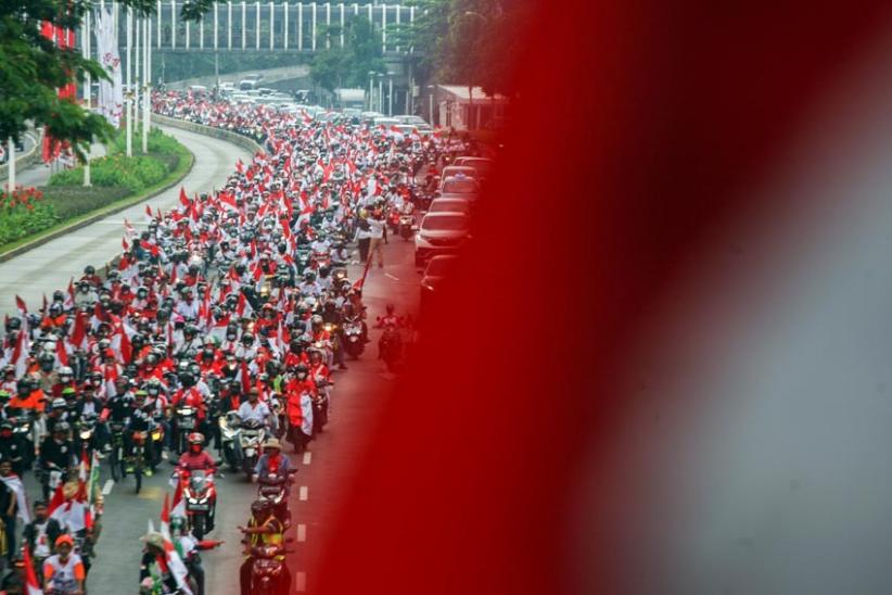 Potret Parade Rakyat Merah Putih Rayakan HUT ke-77 RI - Bagian 1