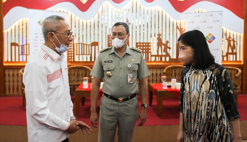 MNC Peduli-MNC Land Serahkan Bantuan Dana untuk PMI Jakpus - Bagian 3