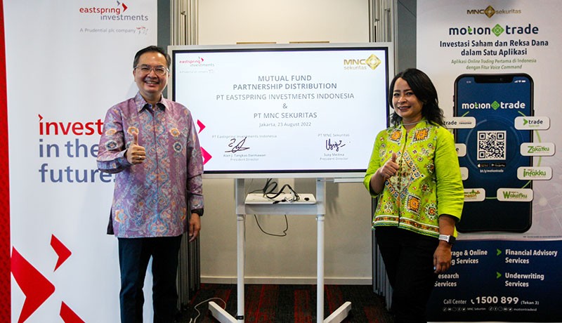 Penandatanganan Kerja Sama MNC Sekuritas dan Eastpring Indonesia - Bagian 1