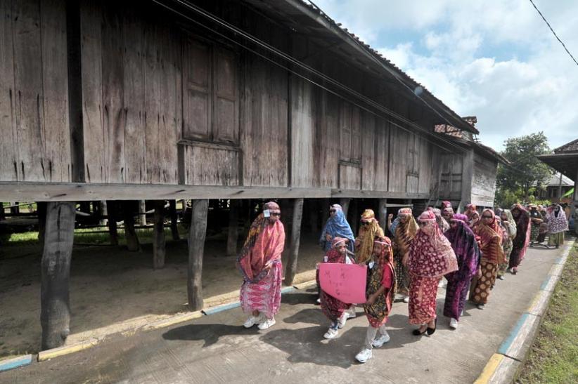 Potret Festival Tudung Lingkup di Pelayangan Jambi - Bagian 3