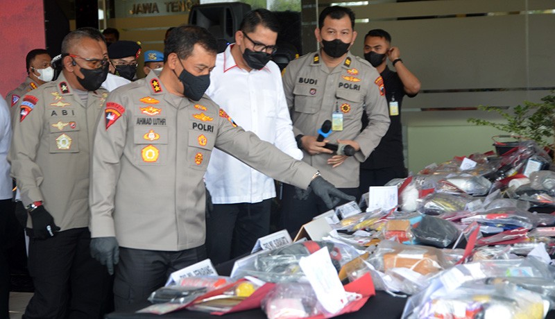 Polda Jateng Ungkap Peredaran Narkoba Jaringan Lokal hingga Internasional - Bagian 1