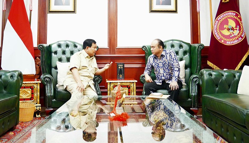 Prabowo Bertemu Wamendes Budie Arie Setiadi Bahas Tantangan Nasional - Bagian 1