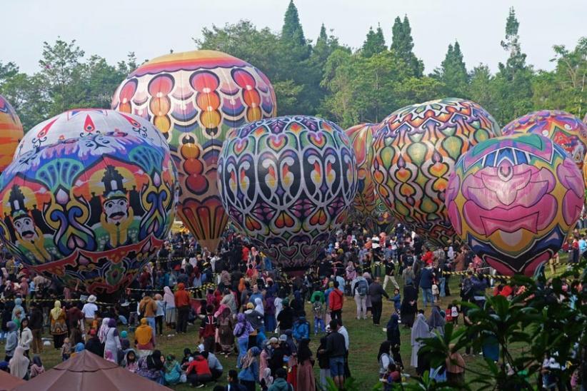 25 Balon Meriahkan Java Balloon Attraction di Wonosobo  - Bagian 1