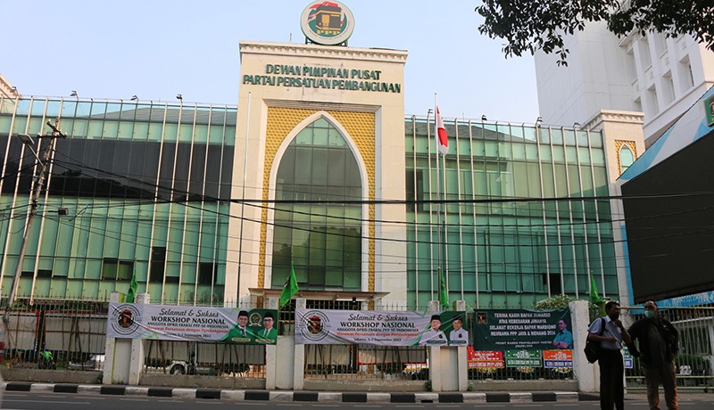 Suharso Monoarfa Dicopot sebagai Ketua Umum, Begini Suasana Kantor DPP PPP - Bagian 1