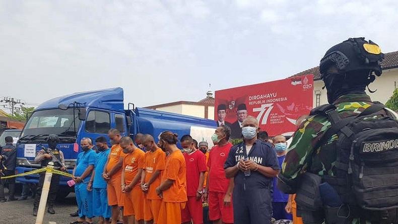 Polda Jateng Tangkap Puluhan Pelaku Penimbunan BBM Bersubsidi
