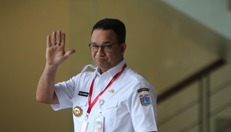 Pakai Baju Dinas, Anies Baswedan Diperiksa KPK soal Dugaan Korupsi Formula E - Bagian 1