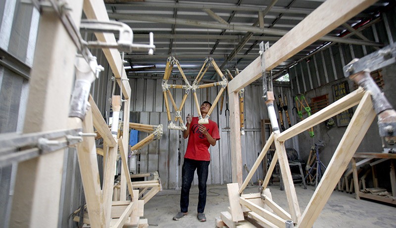Intip Proses Pembuatan Sepeda Bambu, Harga Rp26 Juta - Bagian 2