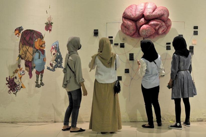 82 Karya Seni Ditampilkan dalam Pameran Telusur Tanah Berjejak di Taman Budaya Jambi - Bagian 2