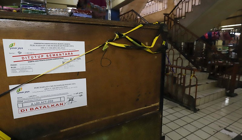 Begini Kondisi Pasar Mampang Jakarta Banyak Toko Tutup akibat Sepi Pengunjung - Bagian 4