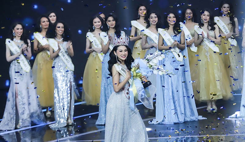 Foto Audrey Vanessa Dinobatkan sebagai Miss Indonesia 2022 - Bagian 4