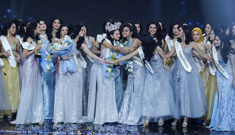 Foto Audrey Vanessa Dinobatkan sebagai Miss Indonesia 2022 - Bagian 3