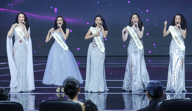 Momen 5 Finalis Miss Indonesia 2022 Tampil Kompak - Bagian 2