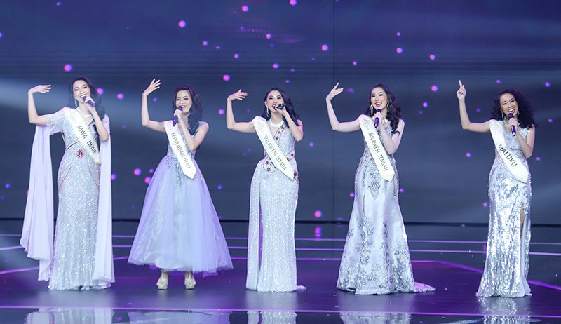 Momen 5 Finalis Miss Indonesia 2022 Tampil Kompak - Bagian 1