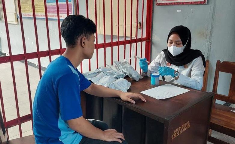  Rutan Salatiga Mendadak Gelar Tes Urine Tahanan, Napi dan Petugas Jaga, Ini Hasilnya