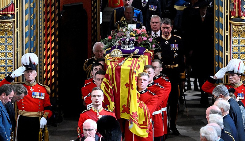 Foto-Foto Prosesi Pemakaman Ratu Elizabeth II, Disaksikan Jutaan Rakyat Inggris - Bagian 4